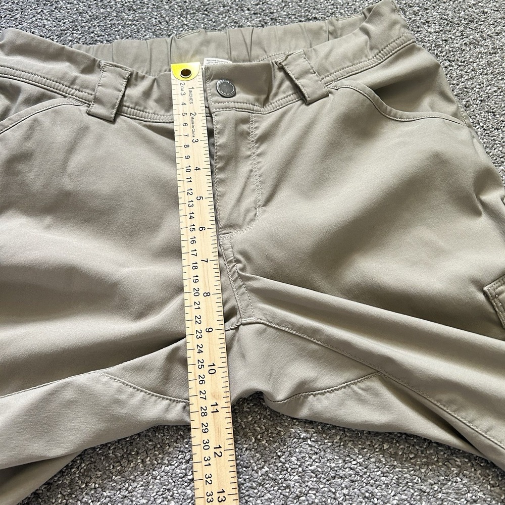 Duluth Trading Co. Dry on the Fly 10" Cargo Shorts Women's 8 Stone Hiking $80 - Picture 8 of 9